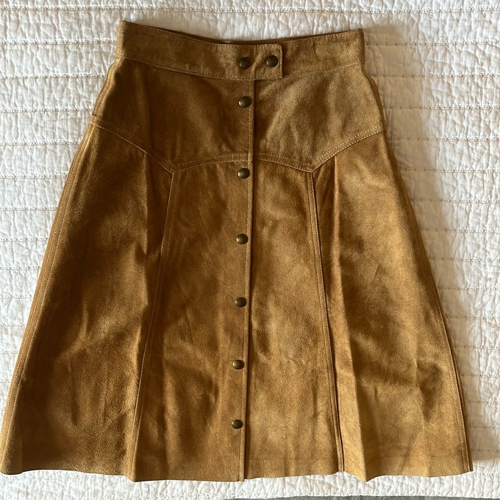 Bestaff, suede, Aline skirt